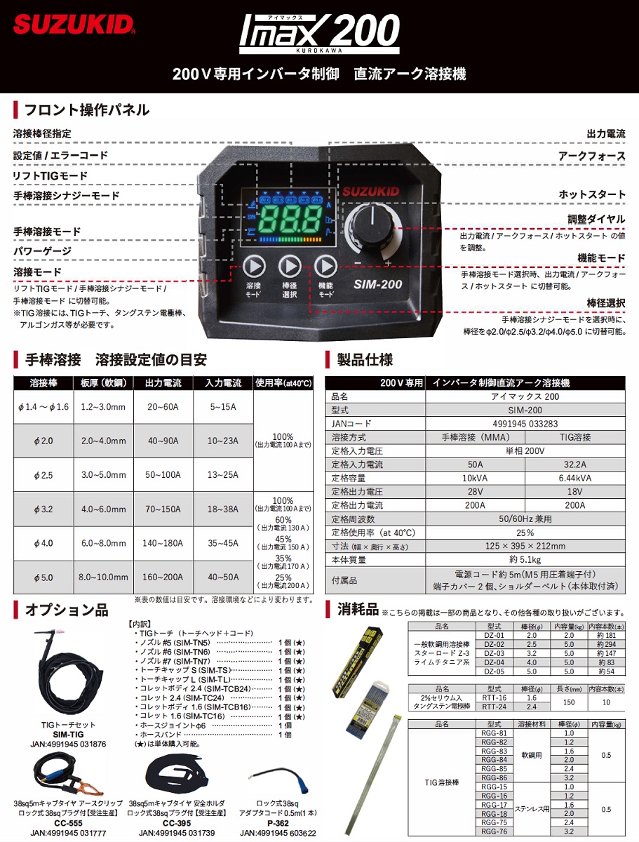 スズキッド　アイマックス200